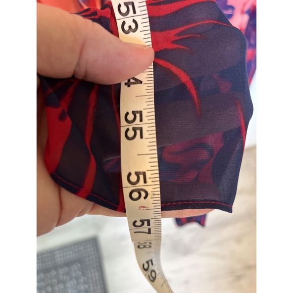 Dress CB Established 1962 Dress Plus Sz 20 Sleeveless Long Multi Color Floral - Picture 7 of 16